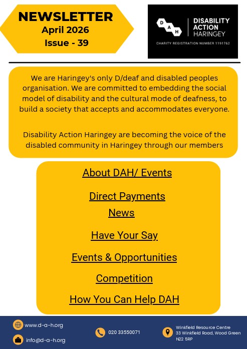 DAH Newsletter - Latest Issue